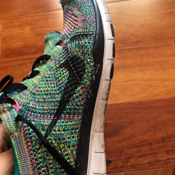 NIKE - Free Flyknit 5.0 TR Training Shoe (Size 6) - Picture 8 of 8